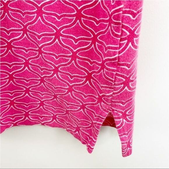 Vineyard Vines Size S Pink Whale Tail Print T-Shirt Dress NWOT - Picture 6 of 12